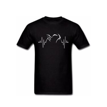 Imagem de Camiseta camisa infantil moto motinha batimentos barato - Dogs, Preto,