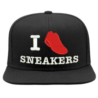 Imagem de Boné Bordado - I Love Sneakers - Hipercap