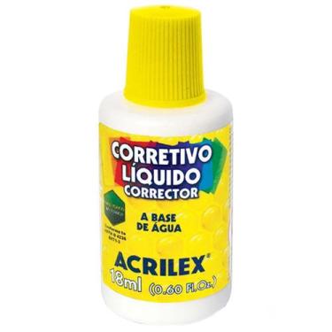 Imagem de Corretivo Líquido 18ml Acrilex