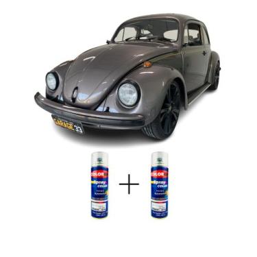 Imagem de SPRAY AUTOMOTIVO Bege Urano VW + SPRAY VERNIZ 300ML - Sherwin Williams