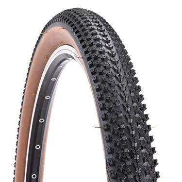 Imagem de Pneu de bicicleta de substituição - 66" x 1,95", 27" x 2,1", 27" x 2,2" e 29" x 2,2" pneu dobrável durável para mountain bike - 60 TPI pneus de bicicleta para bicicleta de montanha (RETRO-27,5 X 2,1)