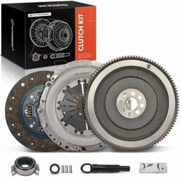 Imagem de A-Premium Kit de embreagem de transmissão com volante compatível com Toyota Corolla 1998-2008, Matrix 2003-2008, MR2 Spyder, Celica 2000-2005 e Chevrolet Prizm 1998-2002, 1,8L