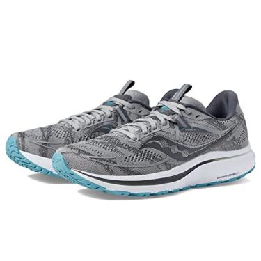 Imagem de Saucony Women's Omni 21 Running Shoe, Alloy/RAINFA, 10.5
