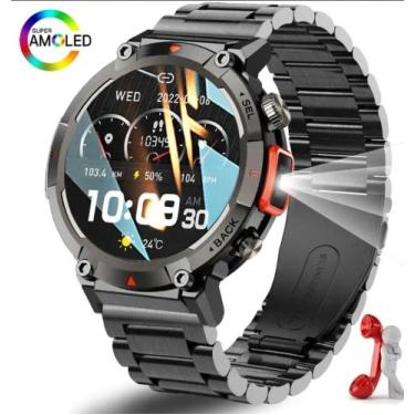 Imagem de Smartwatch Lemfo Esport S100 1.45" 50.6mm Resistente Água