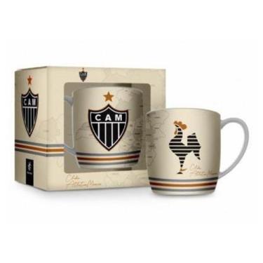 Imagem de Caneca Porcelana Urban ATLÉTICO MAPA - 360ML Brasfoot