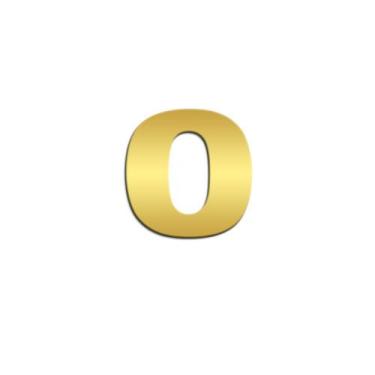 Imagem de Número 0 Potência Para NTG Inox Dourado - Venka