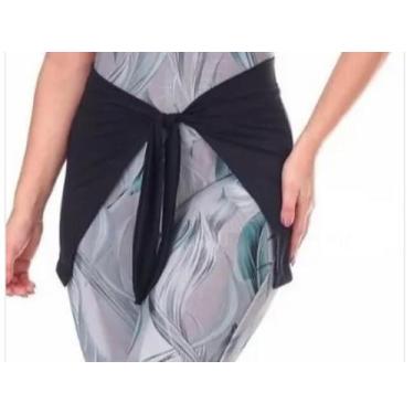 Imagem de Tapa Bumbum Academia Fitness De Amarrar Caminhada DryFit P M G Preto A