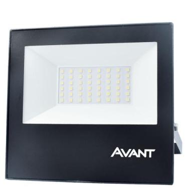 Imagem de Refletor Led Slim 50w Bivolt 6500k Blindado - AVANTI