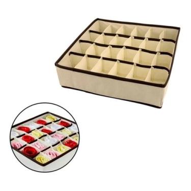 Imagem de Organizador Porta Calcinha Cueca Meia Gaveta Divisórias - Cexto