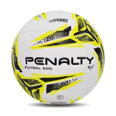 Imagem de Bola de Futsal Oficial RX 500 XXIII Ultra Fusion Penalty, Branco, Amar