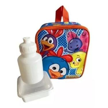 Imagem de Lancheira Térmica Infantil Escolar Galinha Pintadinha F5 - chinamix