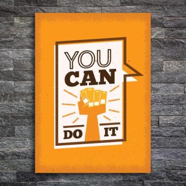 Imagem de Placa Decorativa MDF Frase Do It 30x40 - Quartinhos