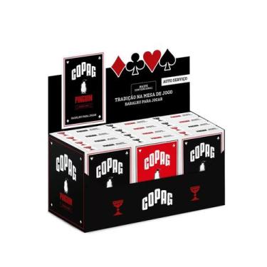 Imagem de Baralho Pinguim Copag Dúzia Tradicional Naipe Convencional - 12 unidad