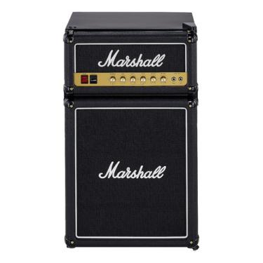 Imagem de Frigobar Marshall 3.2 Amplificador Preto 92 L Com Led Azul MF3.2BLK