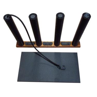 Imagem de Rack  Suporte Vertical 3 Pranchas + Protetor De Chão - Los Surfboards