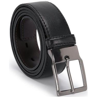 Imagem de Cinto Masculino Tradicional Sintético Social Ajustável Dia a Dia 125cm