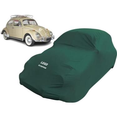 Imagem de Capa Para Carro Volkswagen Fusca Bagageiro Californiano - Mz, Verde