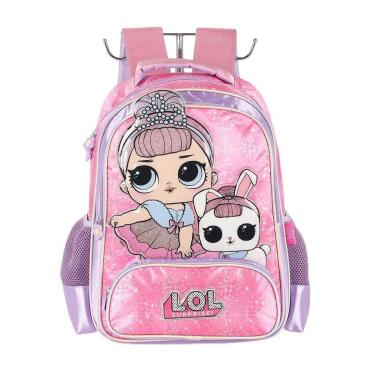 Imagem de Mochila de Costas Luxcel Lol Surprise Pet Pink-Feminino