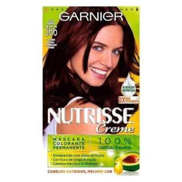Imagem de Nutrisse Tinta 366 Acaju Purpura - Garnier