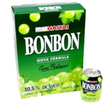 Imagem de Kit com 12 Sucos Uva Coreano Bonbon Lata 235ml - Bon Bon