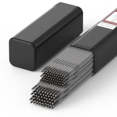 Imagem de YESWELDER E6011 3/32" (1,1 kg) + 1/20.3 cm (1,1 kg) Haste de soldagem eletrodos de aço carbono, hastes de soldagem de especificação dupla
