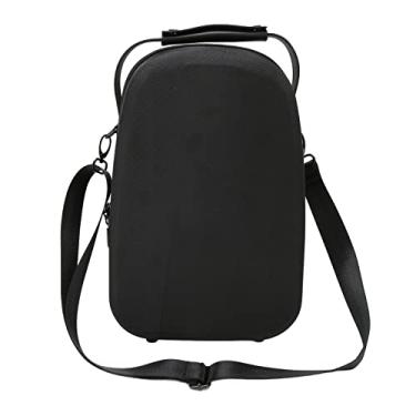 Imagem de Estojo de transporte rígido vomeko, estojo de transporte rígido para vr2, eva d urável portátil à prova de colisão grande capacidade vr caso para p s5 vr2 (Black)