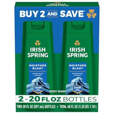 Imagem de Irish Spring Moisture Blast sabonete líquido para homens, 50 ml (pacote com 2)