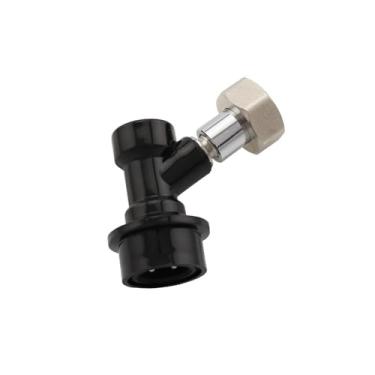 Imagem de Fabricação caseira de cerveja G 5/8" Thread Quick Disconnect Adapter Convert Kit with Ball Lock Liquid Connectors for Beer Faucet Shank Corny Keg Home Brewing Acessórios para vinho