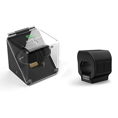 Imagem de AirPoint Ring - Mouse preto vestível sem fio e apresentador de gestos aéreos - Mouse de anel sem fio 3D para jogadores