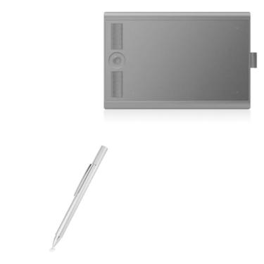 Imagem de BoxWave Caneta Stylus compatível com Gaomon M10K Pro – Caneta Stylus capacitiva FineTouch, caneta Stylus super precisa – prata metálica