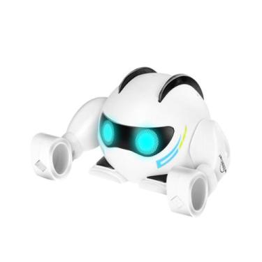 Imagem de Brinquedo Infantil Robô Divertido de Indução Inteligente Branco Zippy 