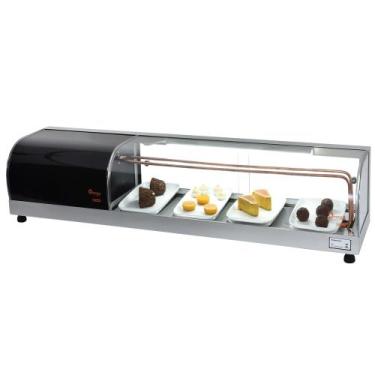 Imagem de B-VFRD1350 - Beta Vitrine Refrigerada para doces 1,35m Prata - 220V - 