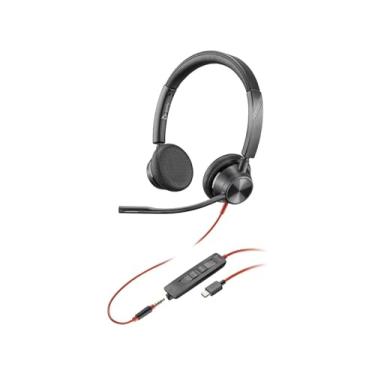 Imagem de Poly Fones de ouvido com microfone Blackwire 3325 preto