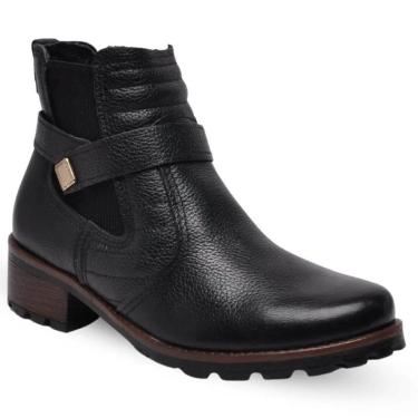 Imagem de Bota Pegada Feminina Preto e Terracota Ref:281412-Feminino