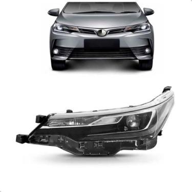 Imagem de Farol Corolla Altis 2018 2019 Eletrico C/ Motor Projetor Led - TYC, Es