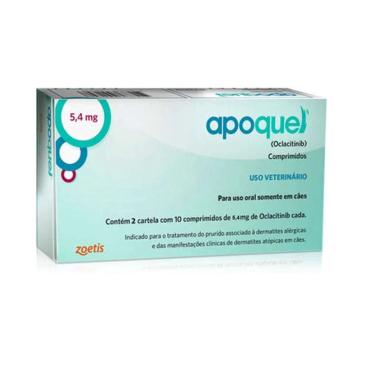 Imagem de Apoquel 5,4mg com 20 comprimidos Zoetis para Cães