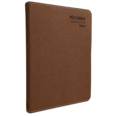 Imagem de Agenda Executiva Pão Diário - 2024 - Marrom Cor: Marrom