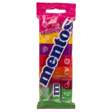 Imagem de Drops Mentos Rainbow Bag Perfetti 114g