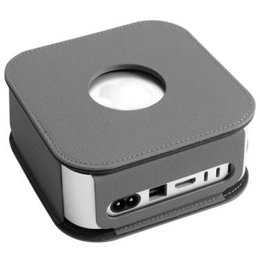 Imagem de Musiin Capa protetora premium para Mac Mini M4/M4 Pro 2024, capa de material de qualidade, antiarranhões e poeira, capa elegante para Mac Mini 2024 (cinza)
