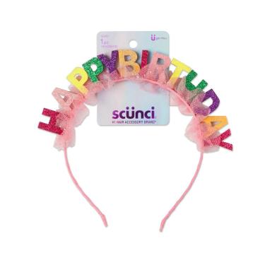 Imagem de Bandana Scunci da Conair Birthday Girl Bright Colors