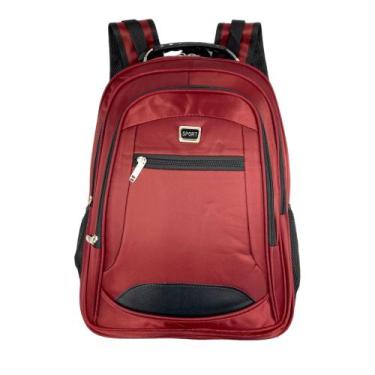Imagem de Mochila Executiva Reforçada Masculina Universitária WL-31915 - Kinglee