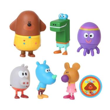 Imagem de Kit 6 Bonecos Hey Duggee Cachorro Desenho Miniaturas