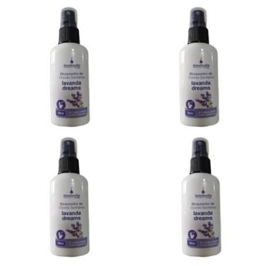 Imagem de Kit 4 Bloqueador de Odor Sanitário N2 de Lavanda 60ml Marca Senalândia