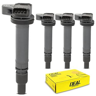 Imagem de DEAL AUTO ELECTRIC PARTS Pacote De Bobinas Ignição Compatível Com Toyota Celica Gts/Corolla Xrs/Matrix Xrs Pontiac Vibe Gt 1.8L L4 2Zzge, Substitui Oe Uf314 90919-02238 C1419, Conjunto 4