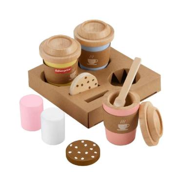 Imagem de Fisher-Price Meu Primeiro Cappuccino de Madeira - Mattel