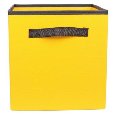 Imagem de Caixa organizadora de 28x30x28- Amarela - Organibox