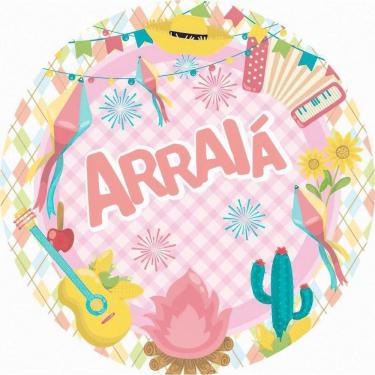 Imagem de Painel Redondo 3D Sublimado Junino Frd-4557