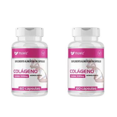Imagem de Kit 2 Colágeno Hidrolisado 60 Cápsulas - Muwiz