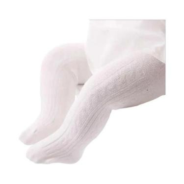 Imagem de Meia-Calça de Algodão para Bebês e Meninas (0-8 anos) - Confortável e 