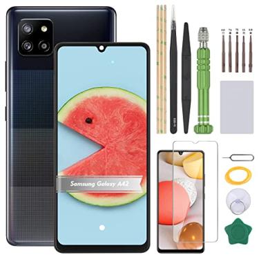Imagem de YHX-US Substituição de tela para Samsung Galaxy A42 5G A426B SM-A426B/DS Display LCD Touch Screen Digitalizador Assembléia com ferramentas (suporte a impressão digital)
